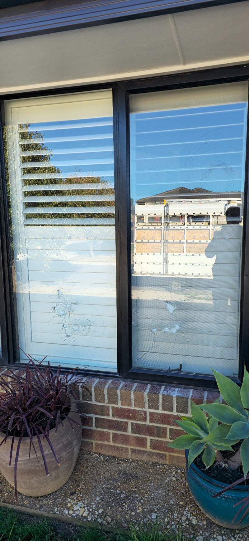 Vandalised Front Panels in St Leonards, Replaced the Same Day