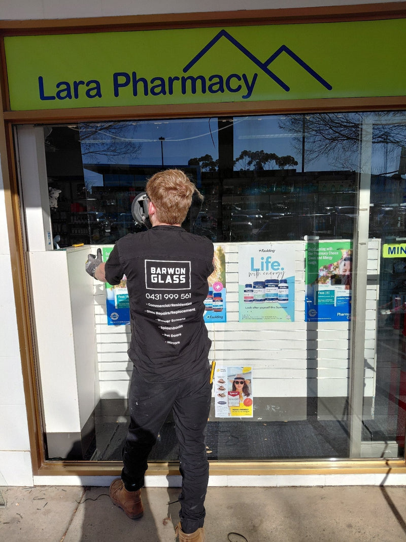 Cracked Float Glass at Lara Pharmacy, and Why It Could Not Go Back In