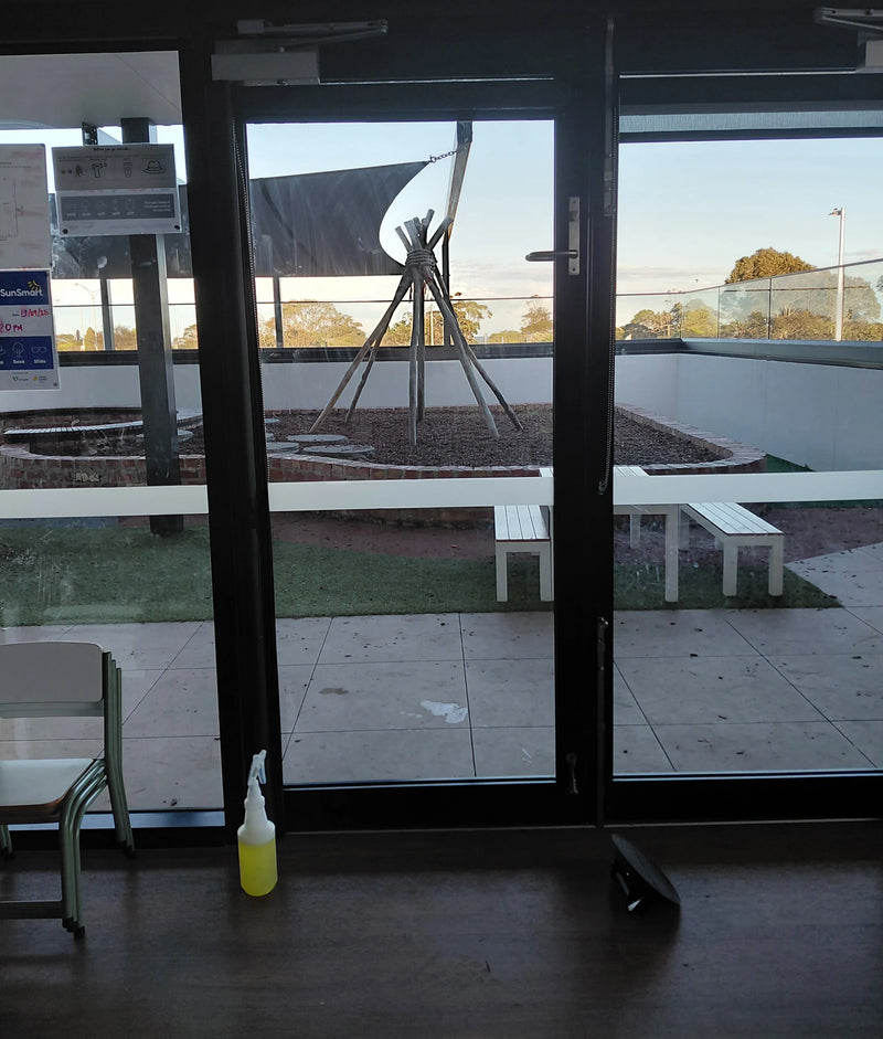 Measured at Drop-Off, Installed After the Last Child Left