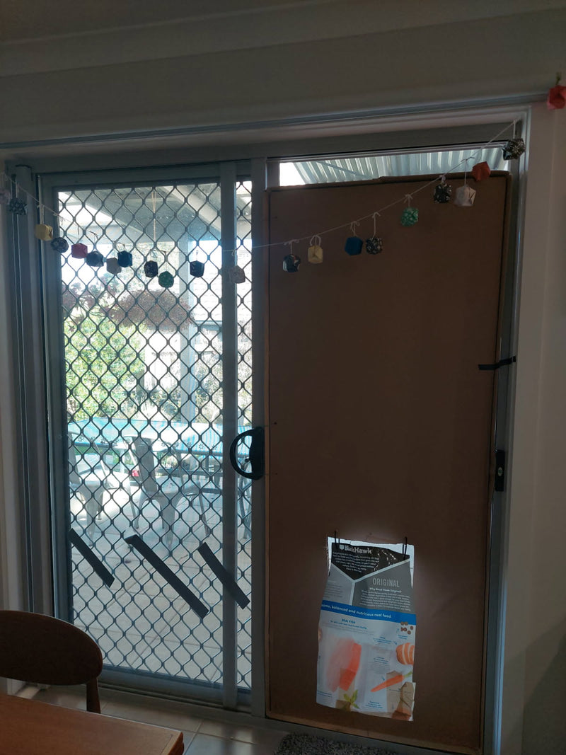 The Cardboard Box Trick: Sizing a Greyhound's Pet Door Before Cutting Any Glass